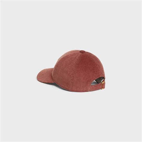 Men's Celine baseball cap in corduroy 